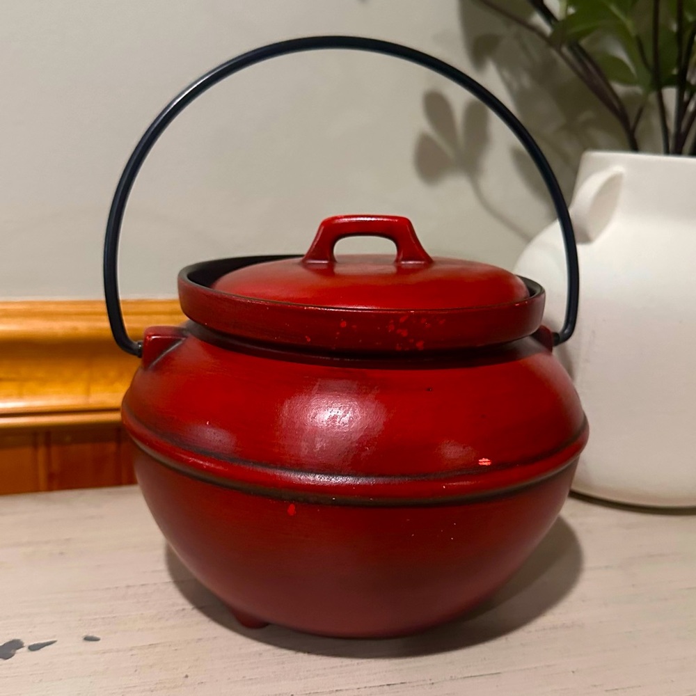 Bean Pot Red Black Slow Cooker